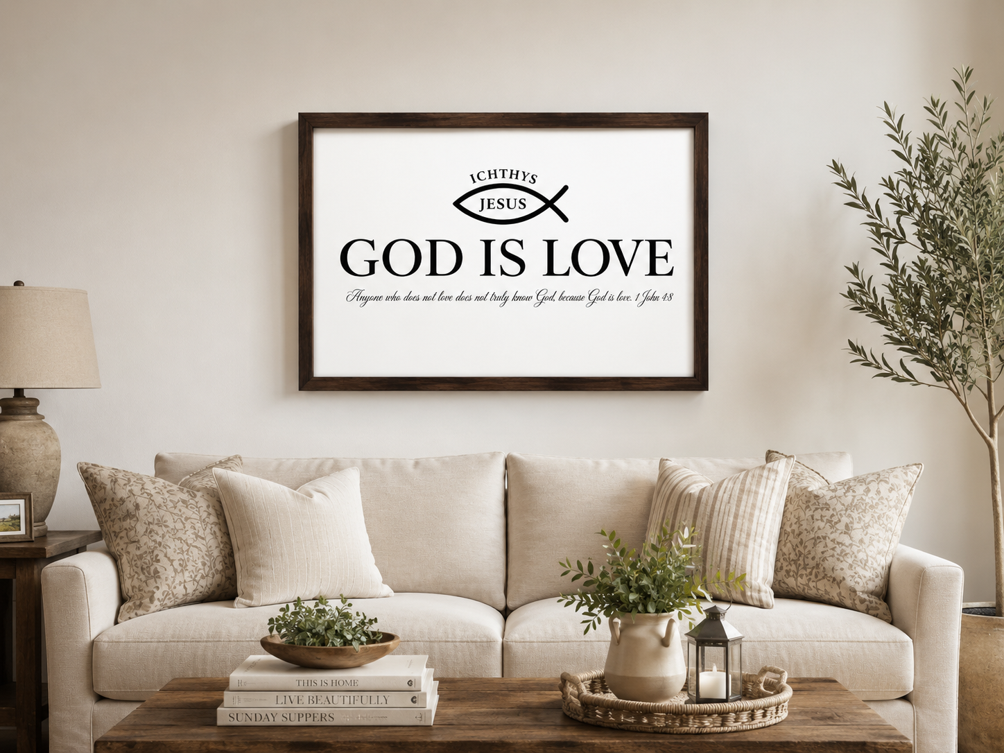 ART-God is love 1 John 48 - Image 2
