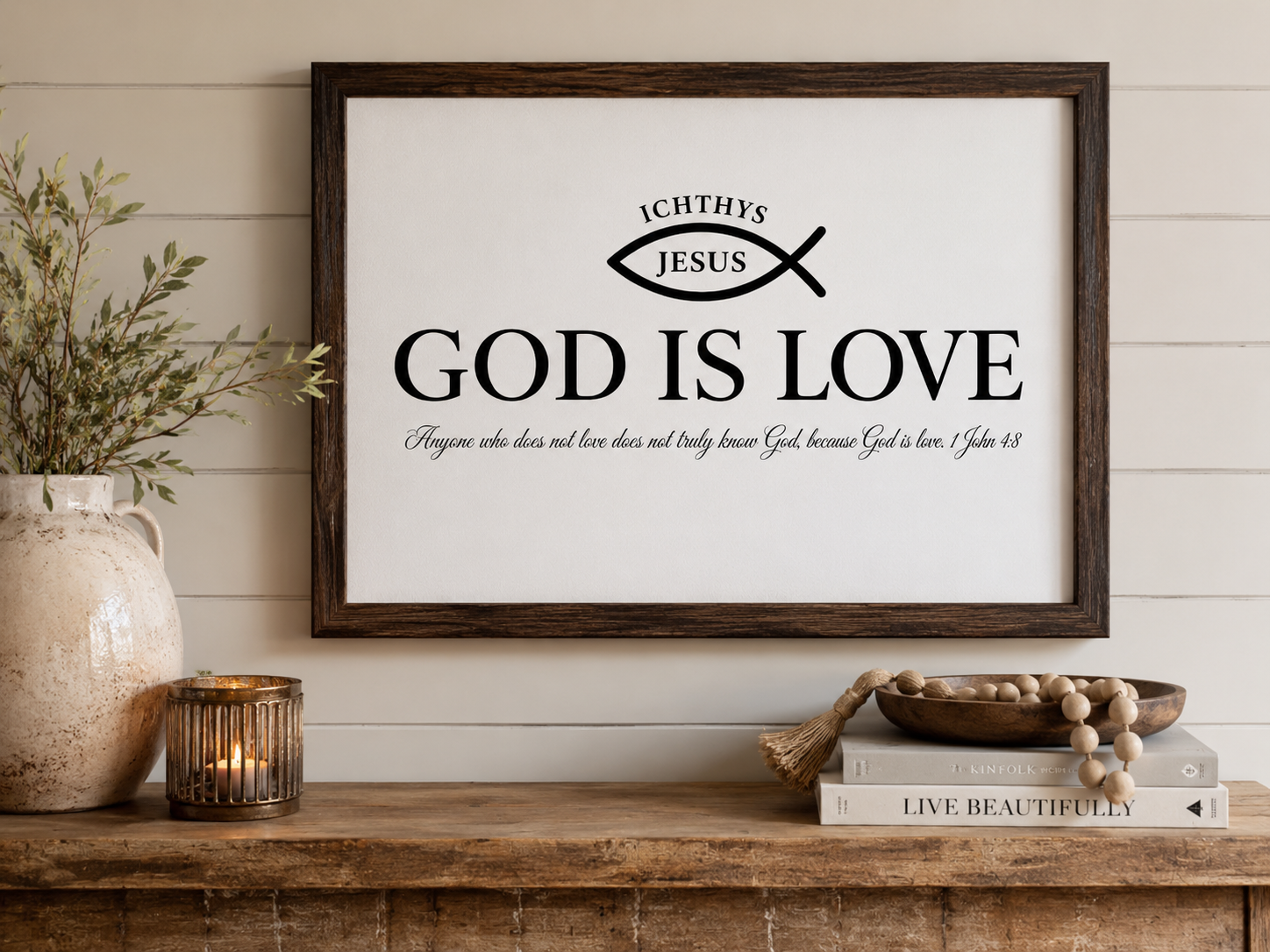 ART-God is love 1 John 48 - Image 3