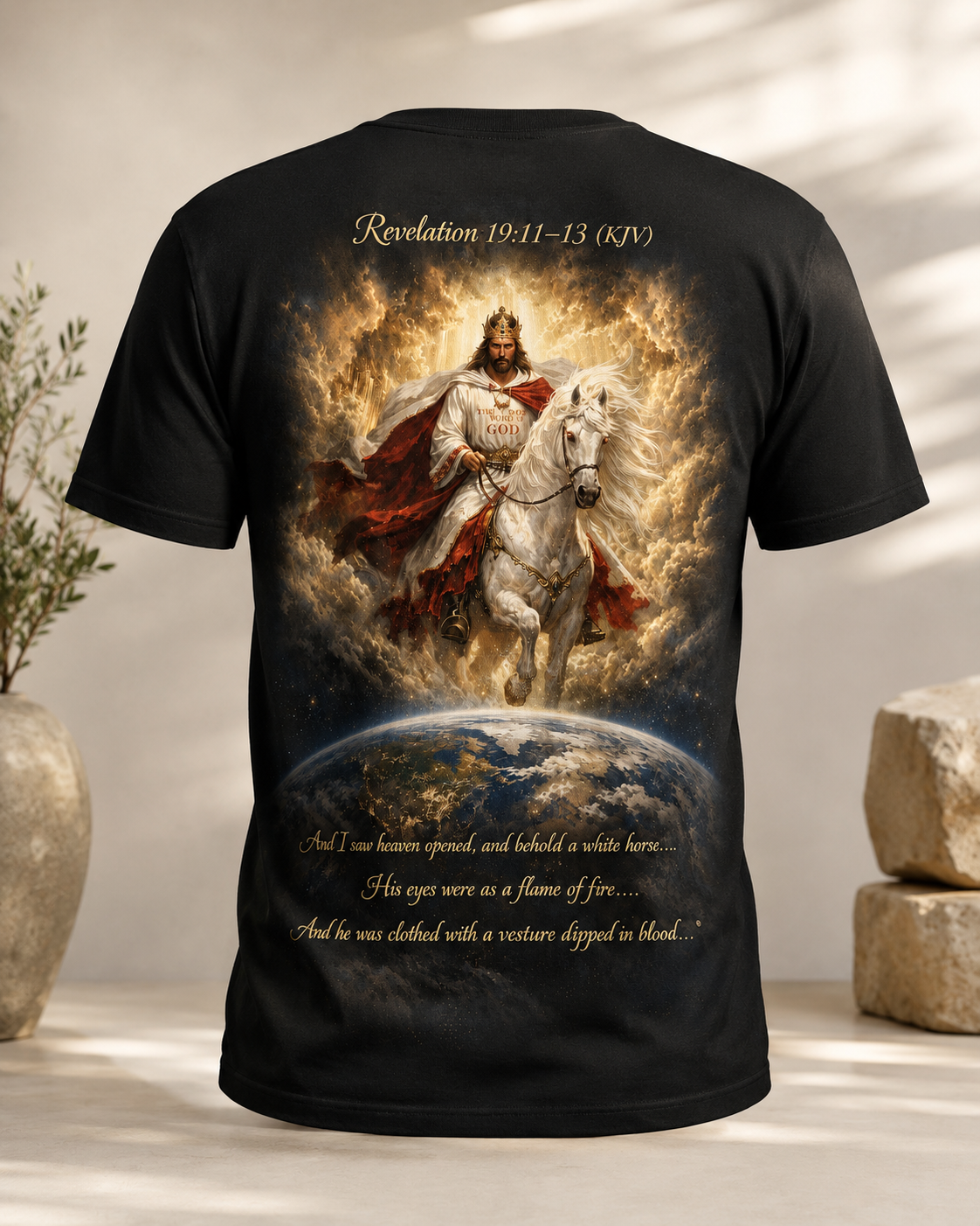 Revelation 1911–13 White Horse T-Shirt - Image 2