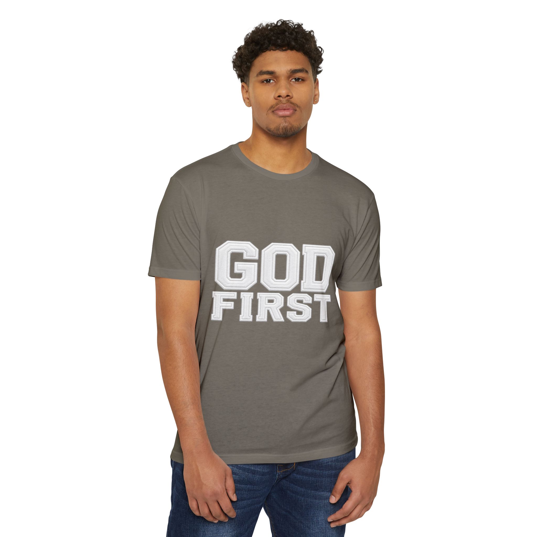 God First T-Shirt – Faith Graphic Tee - Image 7