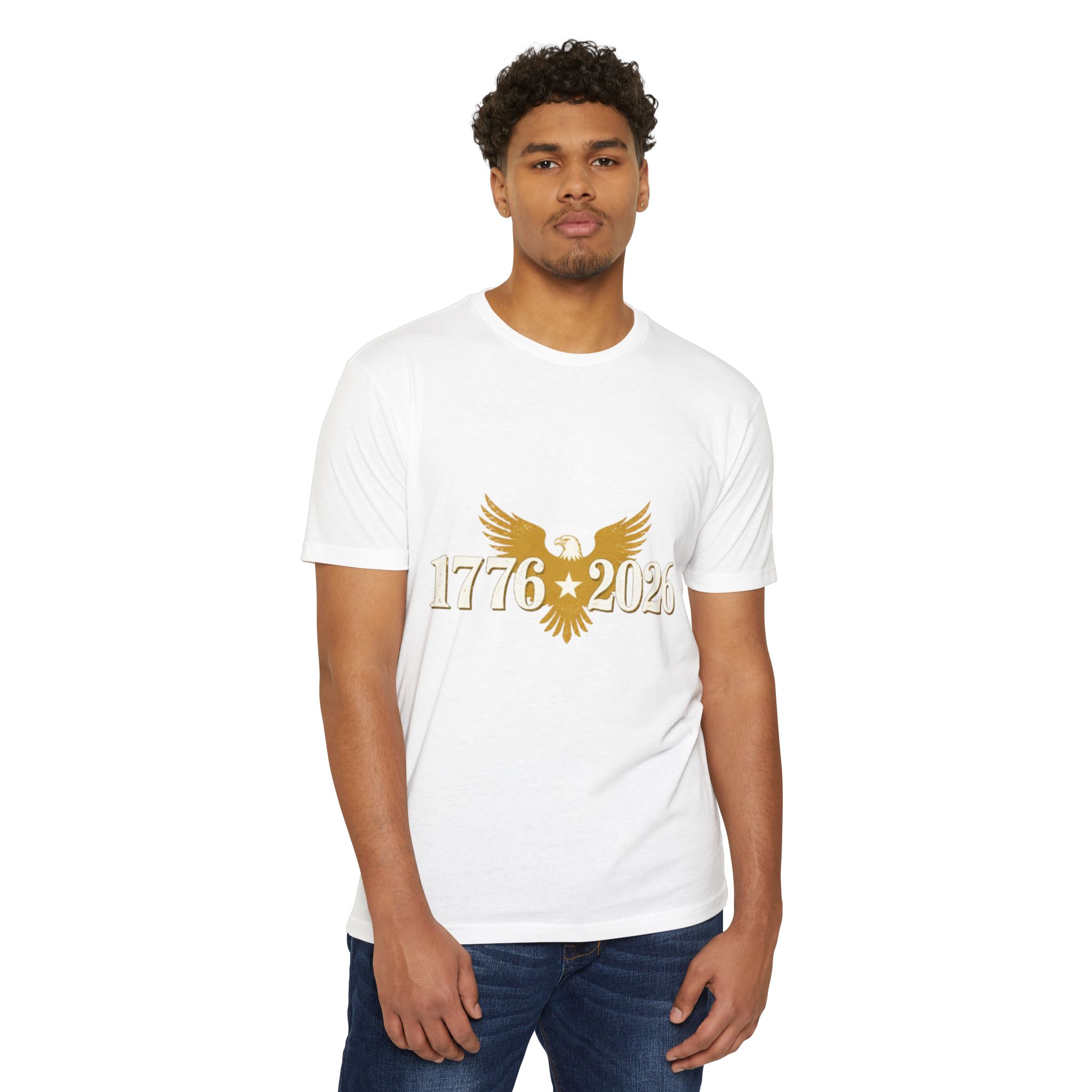 1776–2026 American Eagle & Liberty Bell Patriotic T-Shirt | America’s 250th Anniversary Apparel | Patriotic Gift - Image 11