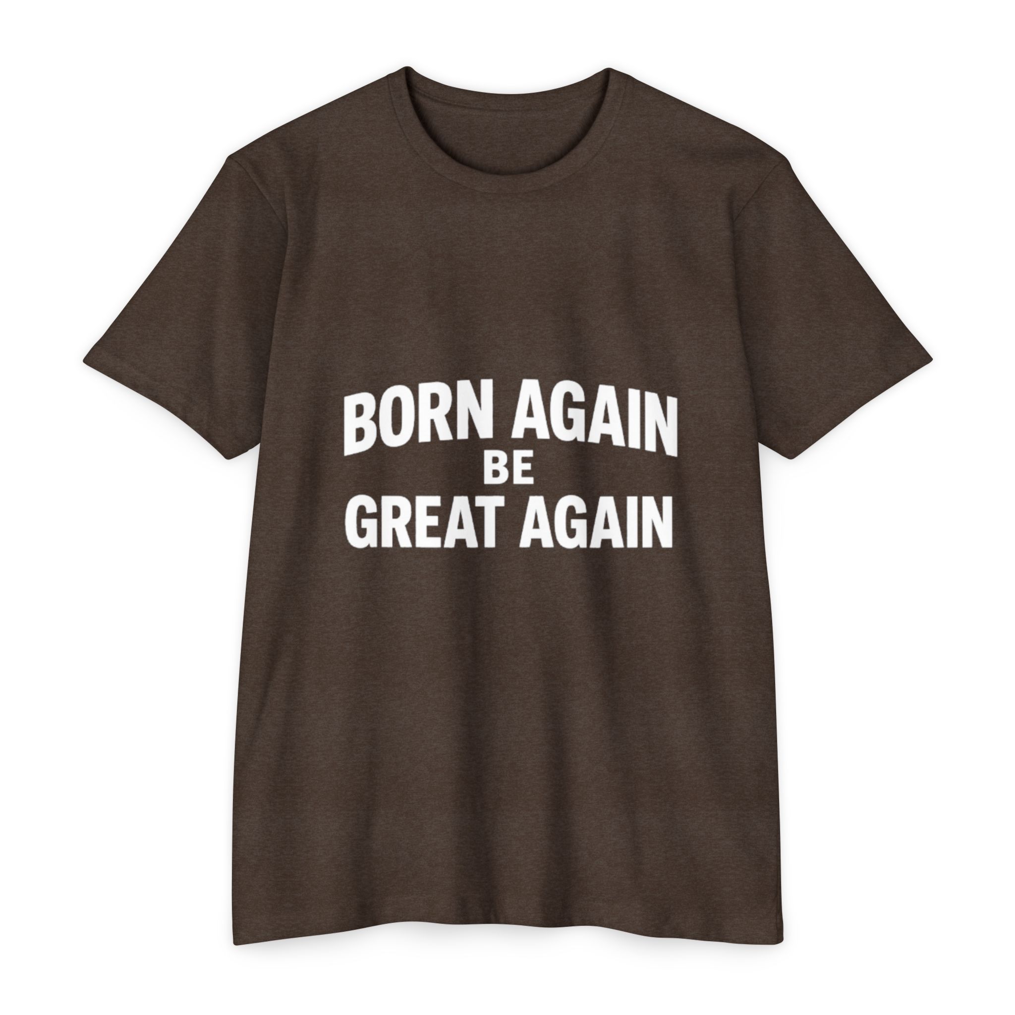 Born Again Be Great Again T-Shirt | Christian Statement Apparel Cap | Faith Gift - Image 5