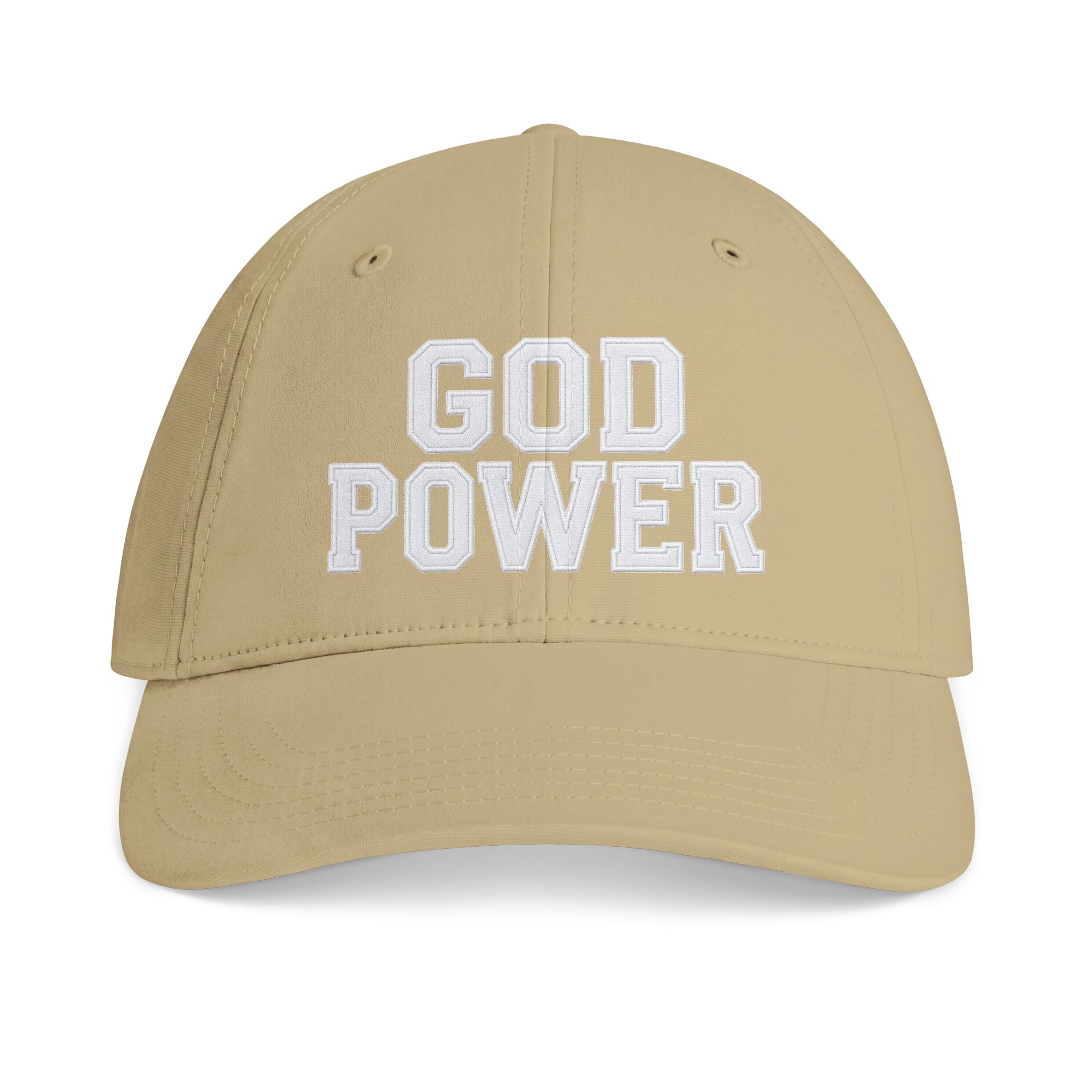 God Power Cap — Embroidered Faith Baseball Hat - Image 2