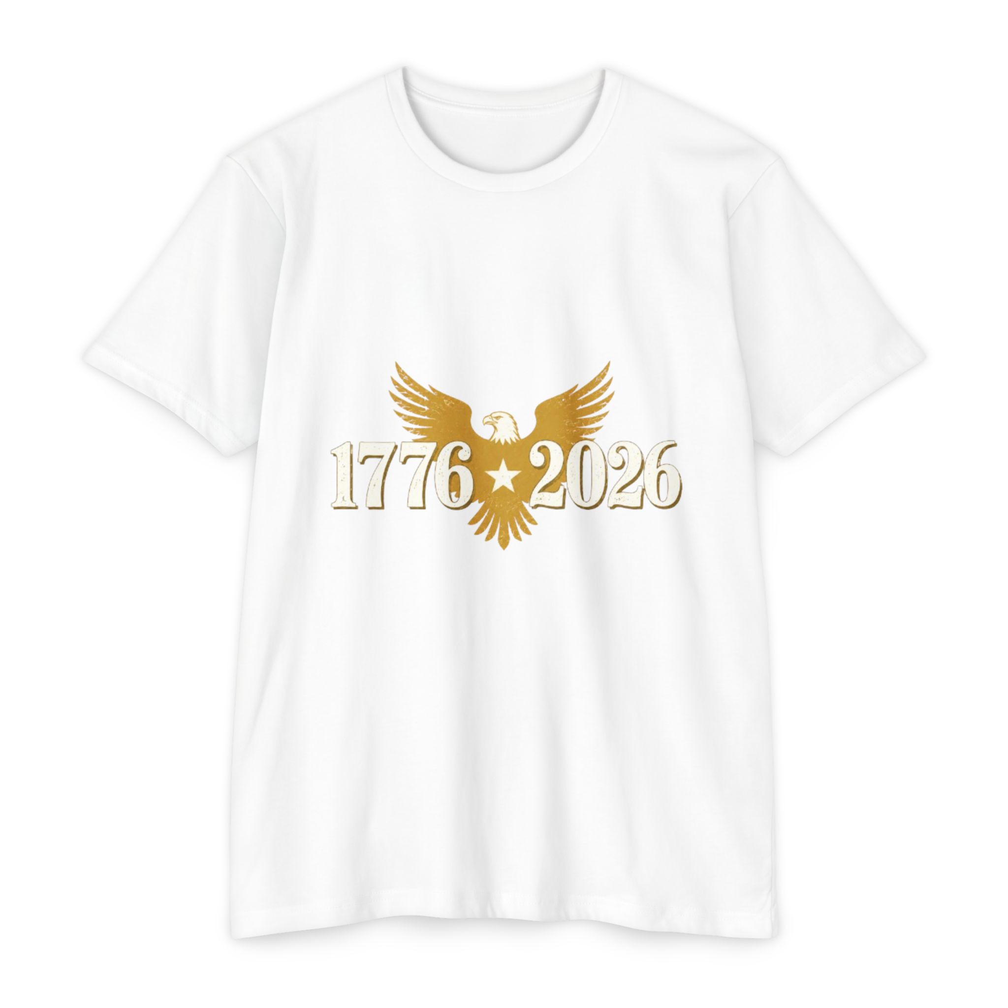 1776–2026 American Eagle & Liberty Bell Patriotic T-Shirt | America’s 250th Anniversary Apparel | Patriotic Gift - Image 9