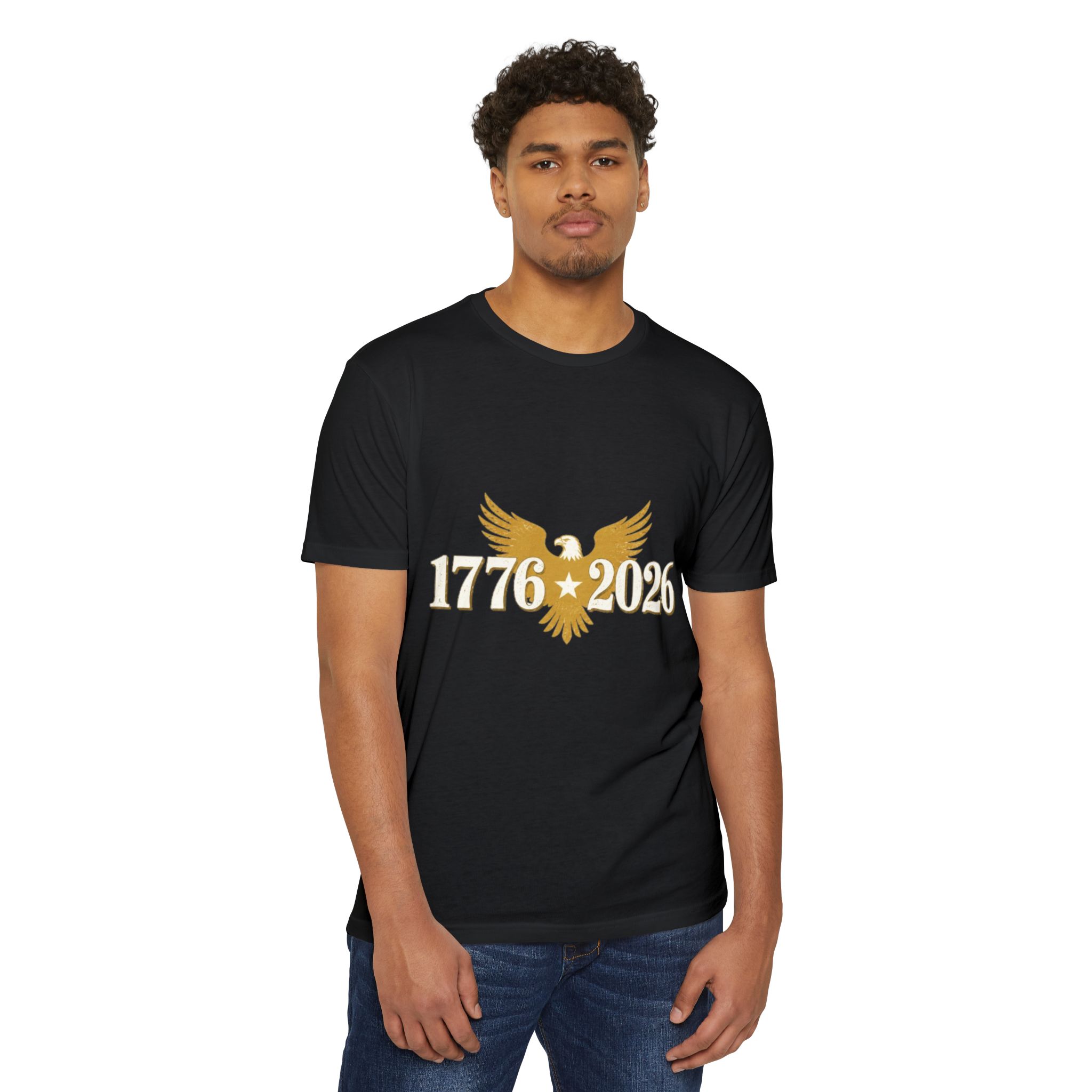 1776–2026 American Eagle & Liberty Bell Patriotic T-Shirt | America’s 250th Anniversary Apparel | Patriotic Gift