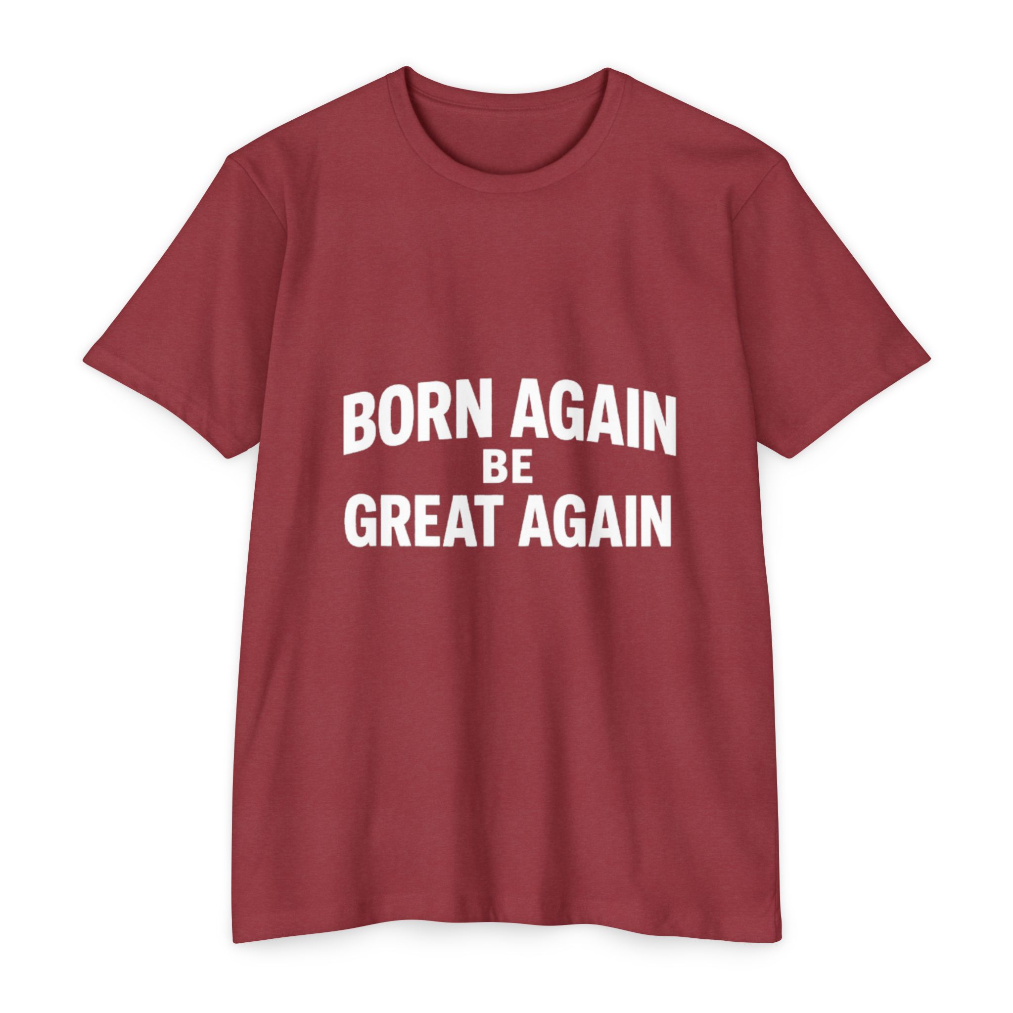 Born Again Be Great Again T-Shirt | Christian Statement Apparel Cap | Faith Gift - Image 33