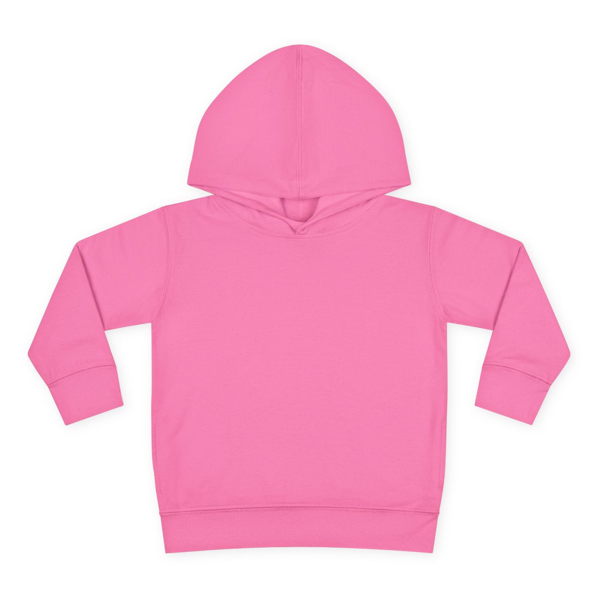 Personalized Toddler Hoodie in Raspberry, blank front view